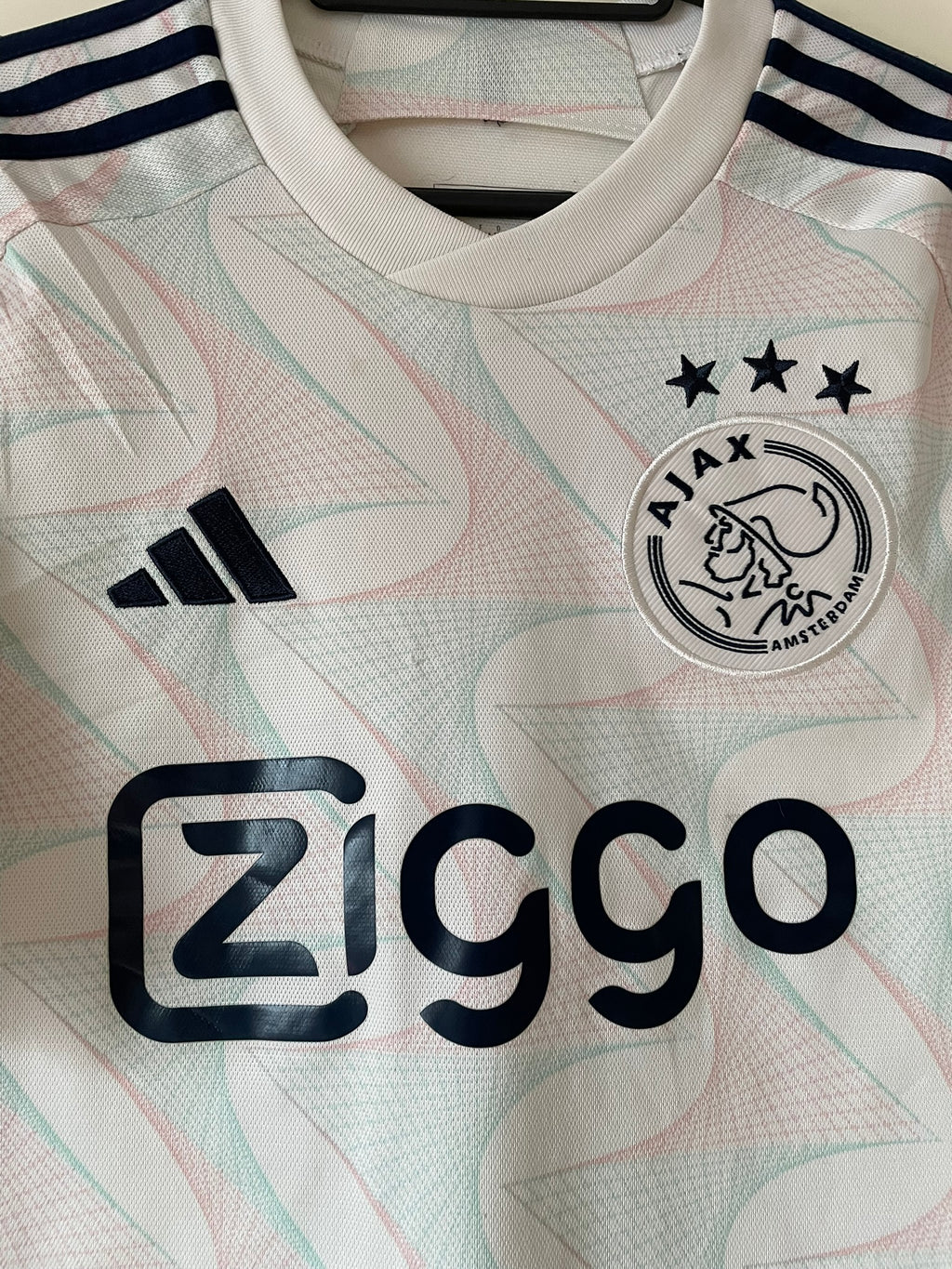 Bergwijn #7 Ajax Adidas 23/24 Away (S)