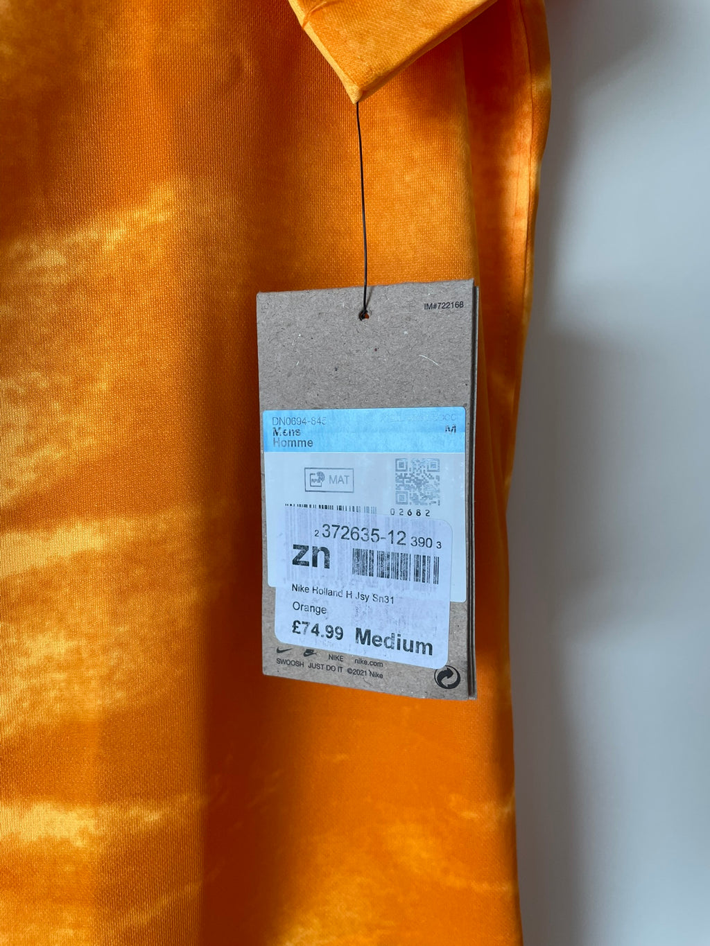 Memphis #10 Netherlands Nike 2022-2024 Home BNWT (M)