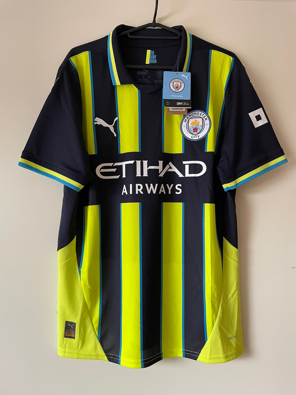 Haaland #9 Manchester City Puma 24/25 Away BNWT (M)
