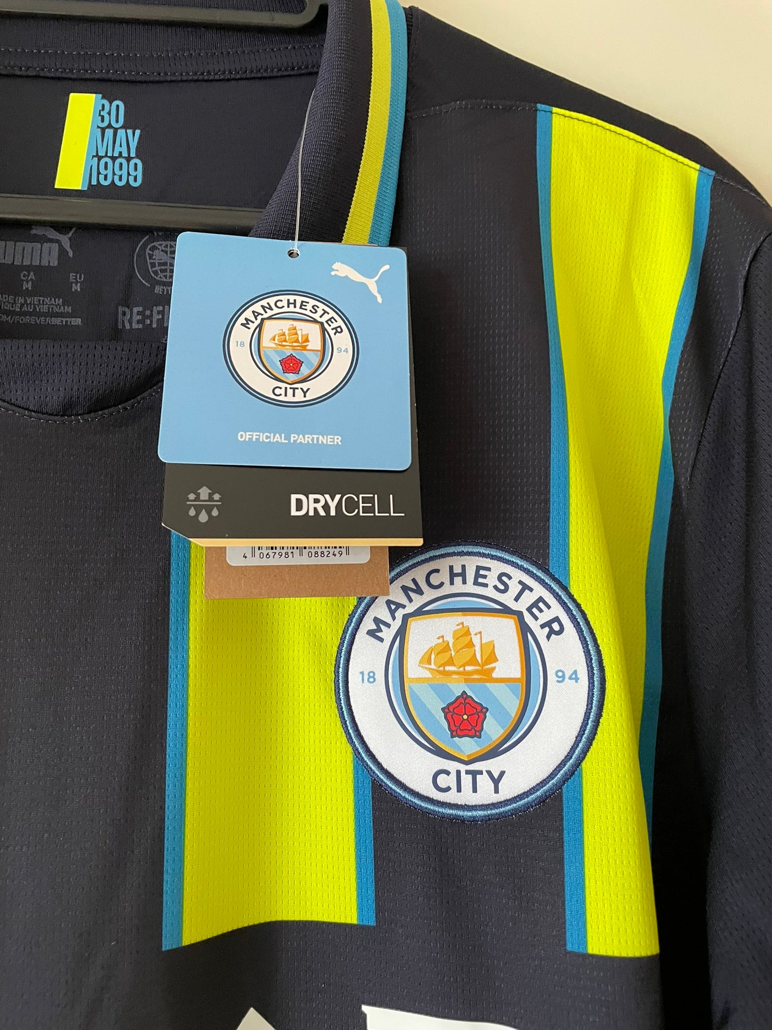Haaland #9 Manchester City Puma 24/25 Away BNWT (M)