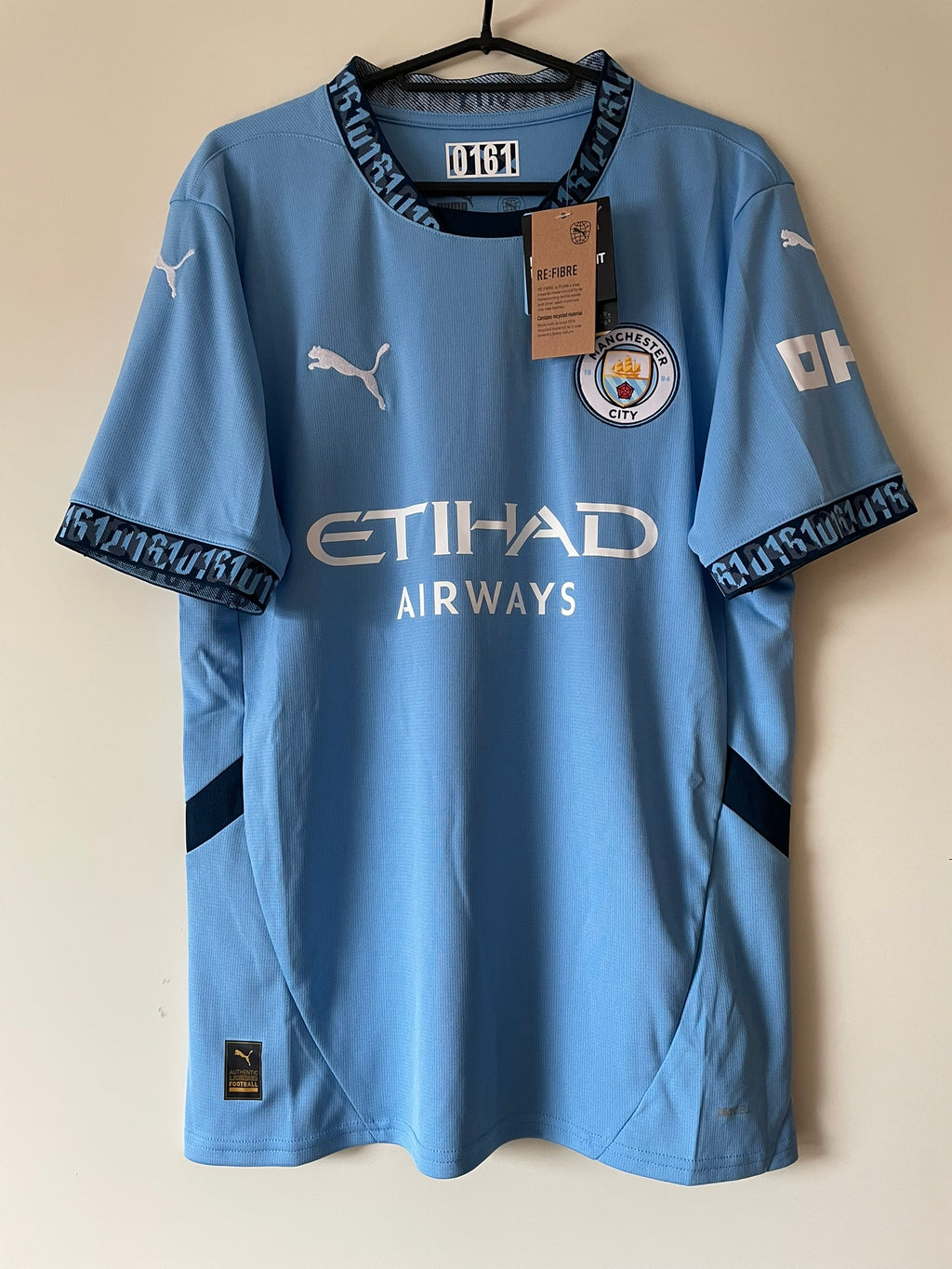 de Bruyne #17 Manchester City Puma 24/25 Home BNWT (M)
