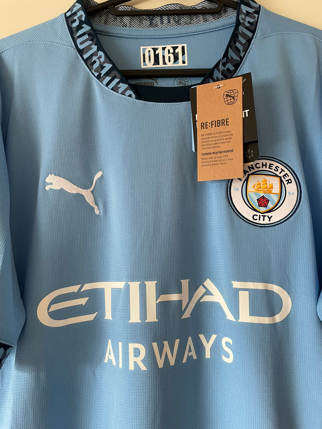 de Bruyne #17 Manchester City Puma 24/25 Home BNWT (M)