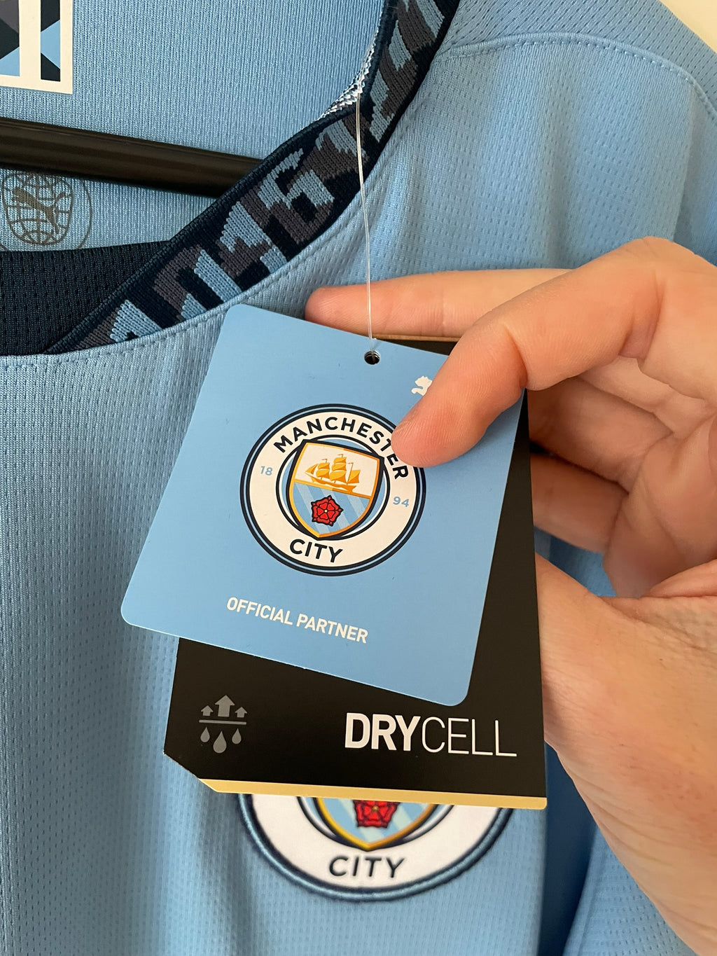 de Bruyne #17 Manchester City Puma 24/25 Home BNWT (M)