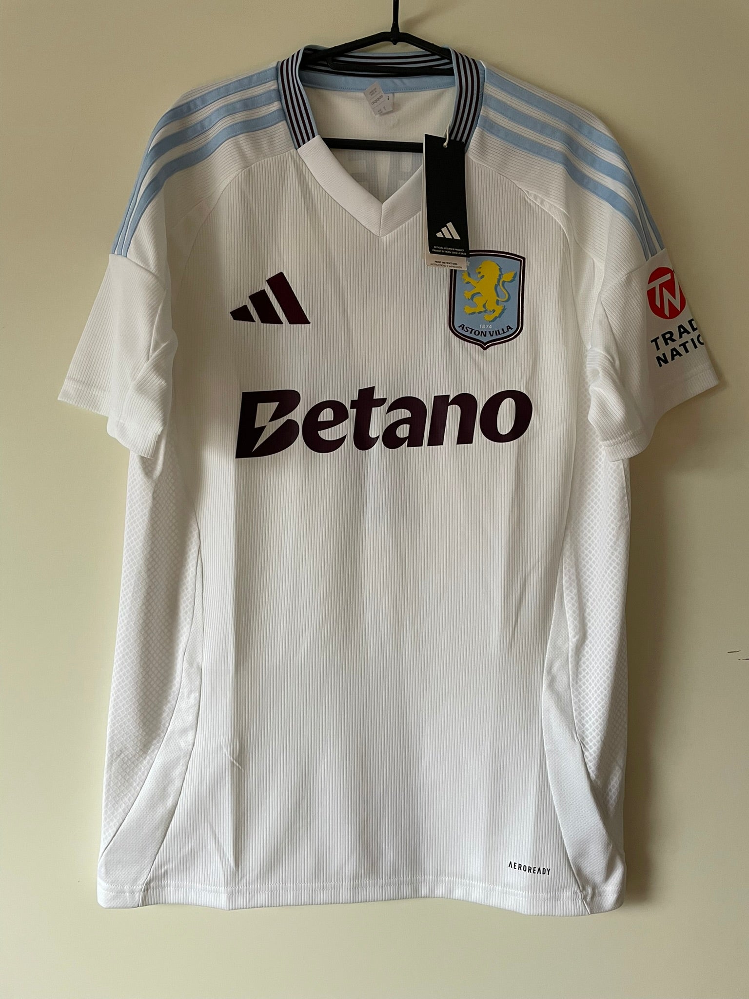 Rashford #9 Aston Villa 24/25 Away BNWT (M)