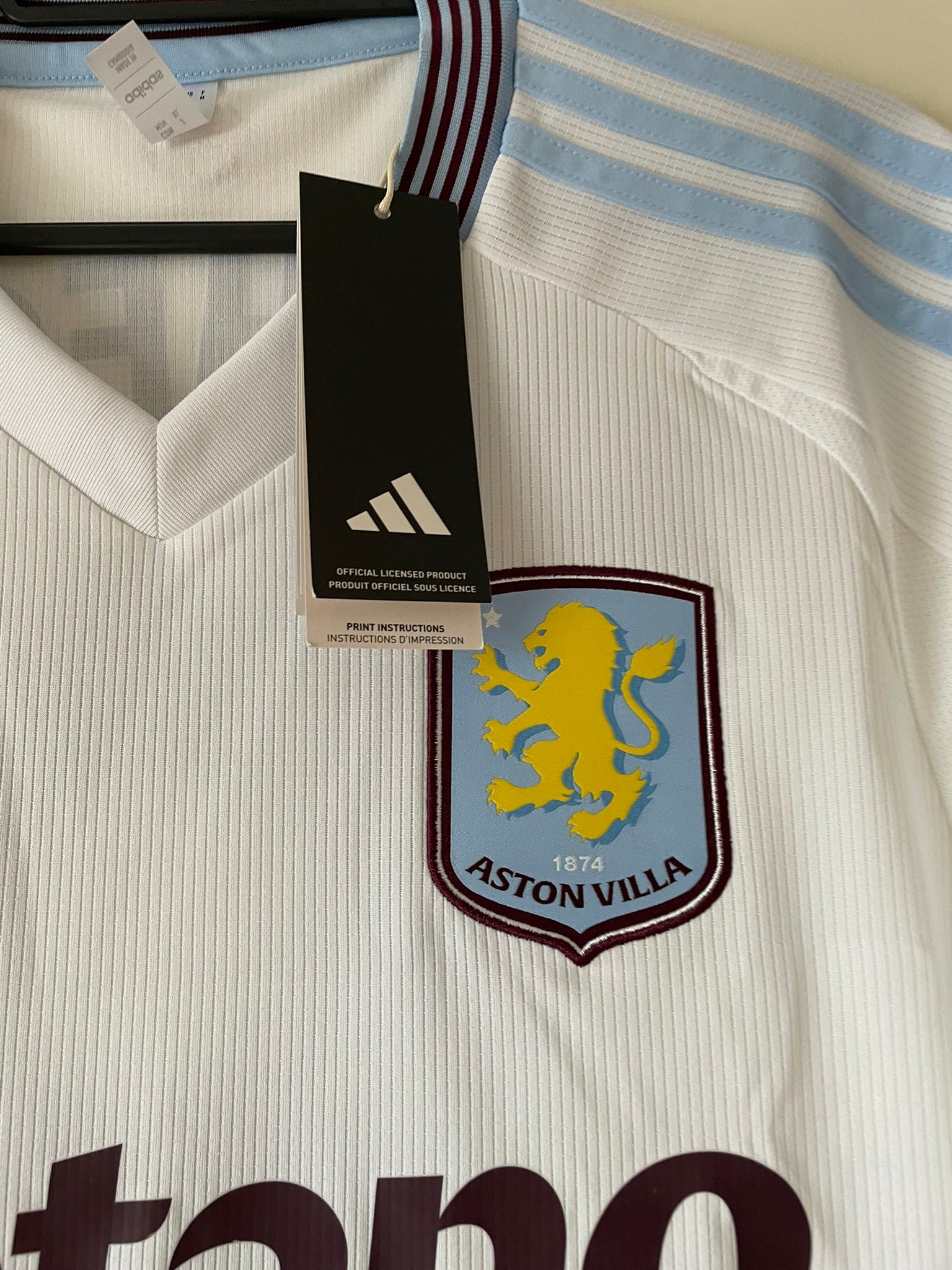 Rashford #9 Aston Villa 24/25 Away BNWT (M)