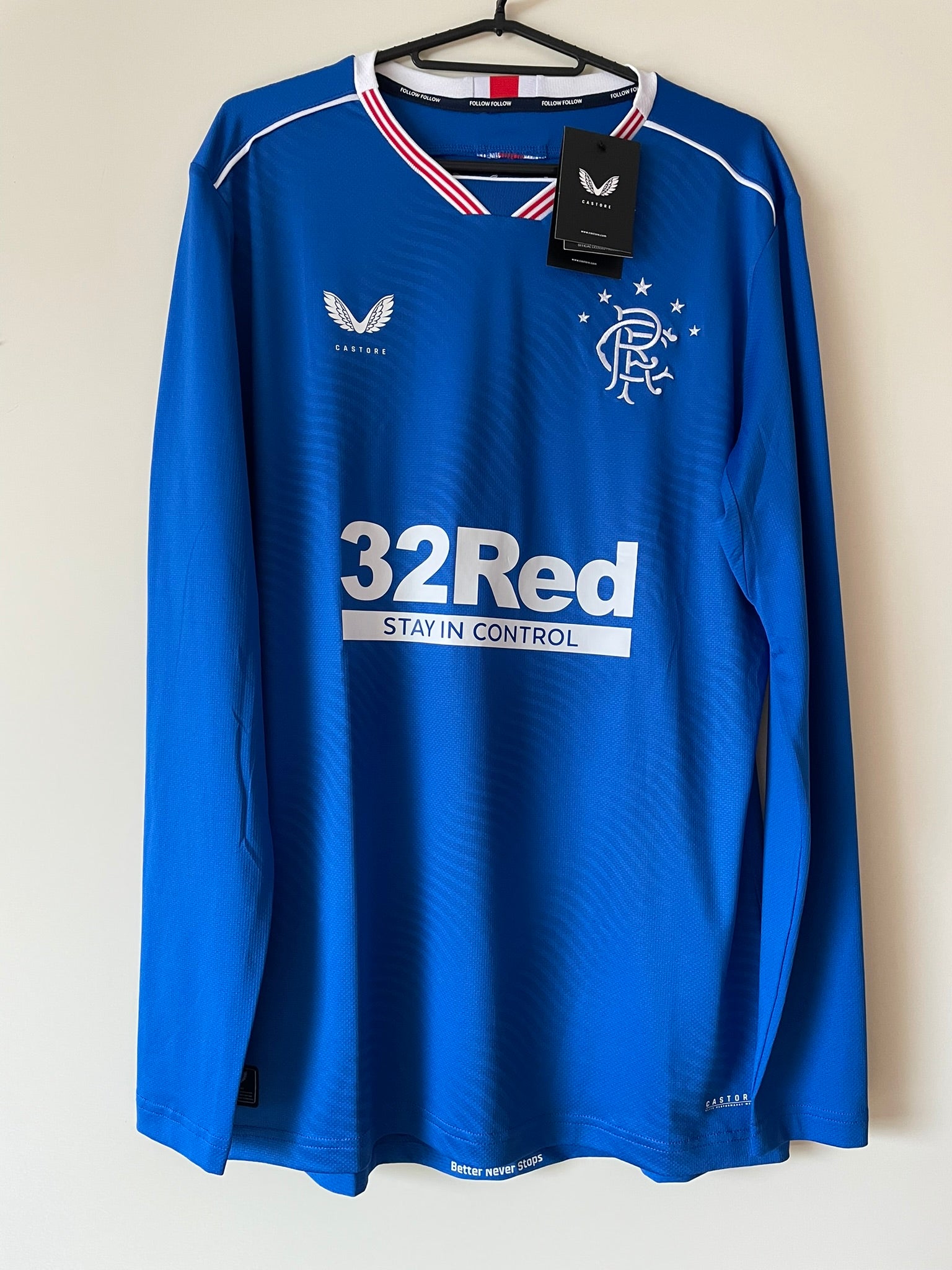 Defoe #9 Rangers FC Castore 20/21 Home Pro BNWT (M)