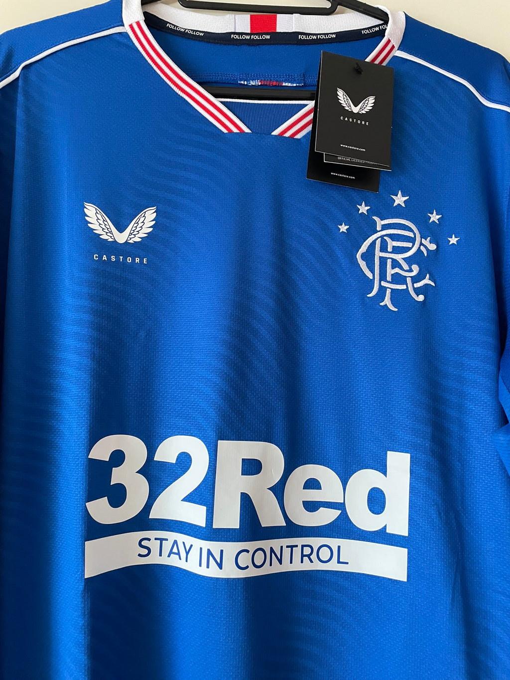 Defoe #9 Rangers FC Castore 20/21 Home Pro BNWT (M)