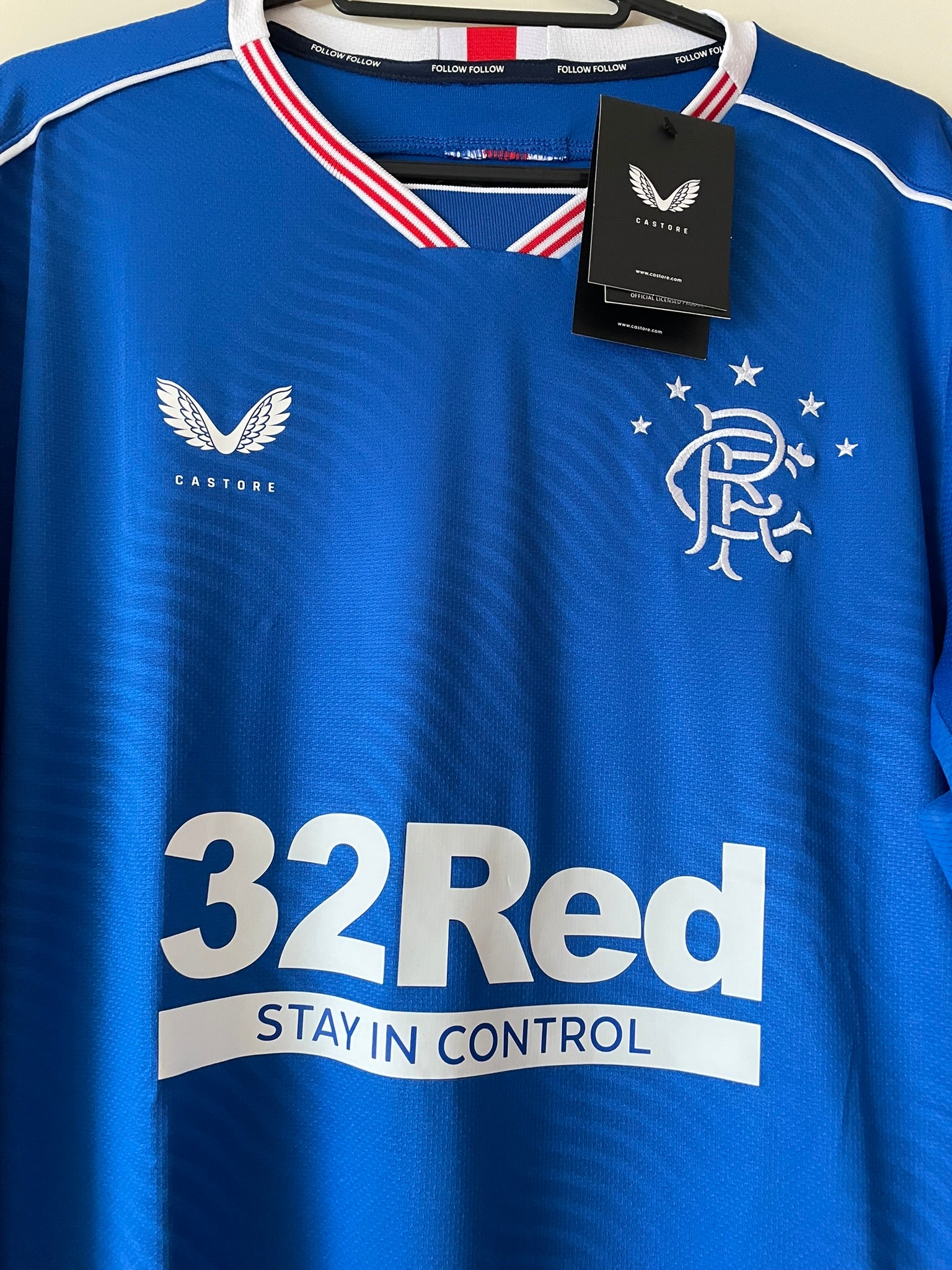 Defoe #9 Rangers FC Castore 20/21 Home Pro BNWT (M)