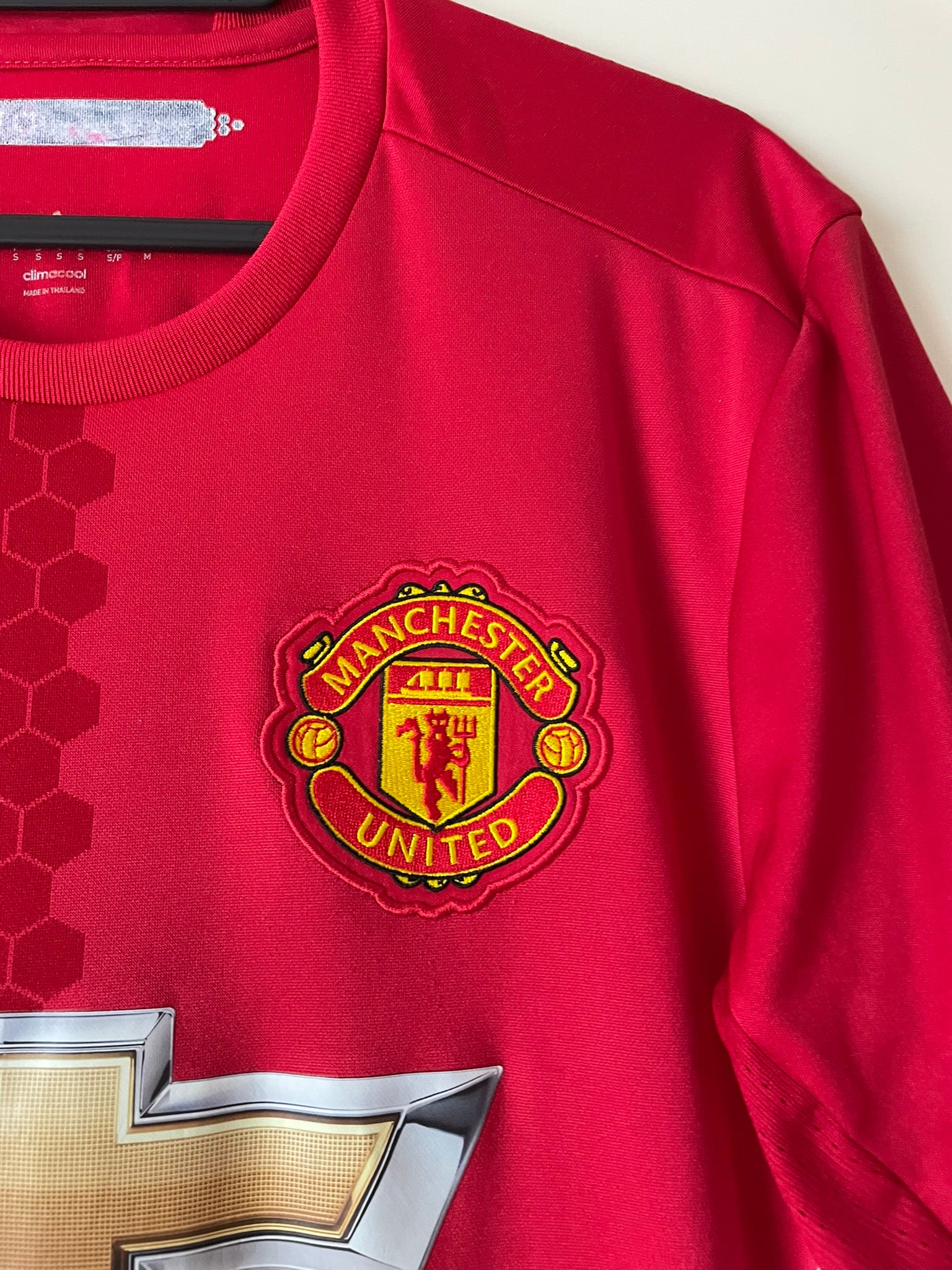Pogba #6 Manchester United Adidas 16/17 Home (S)