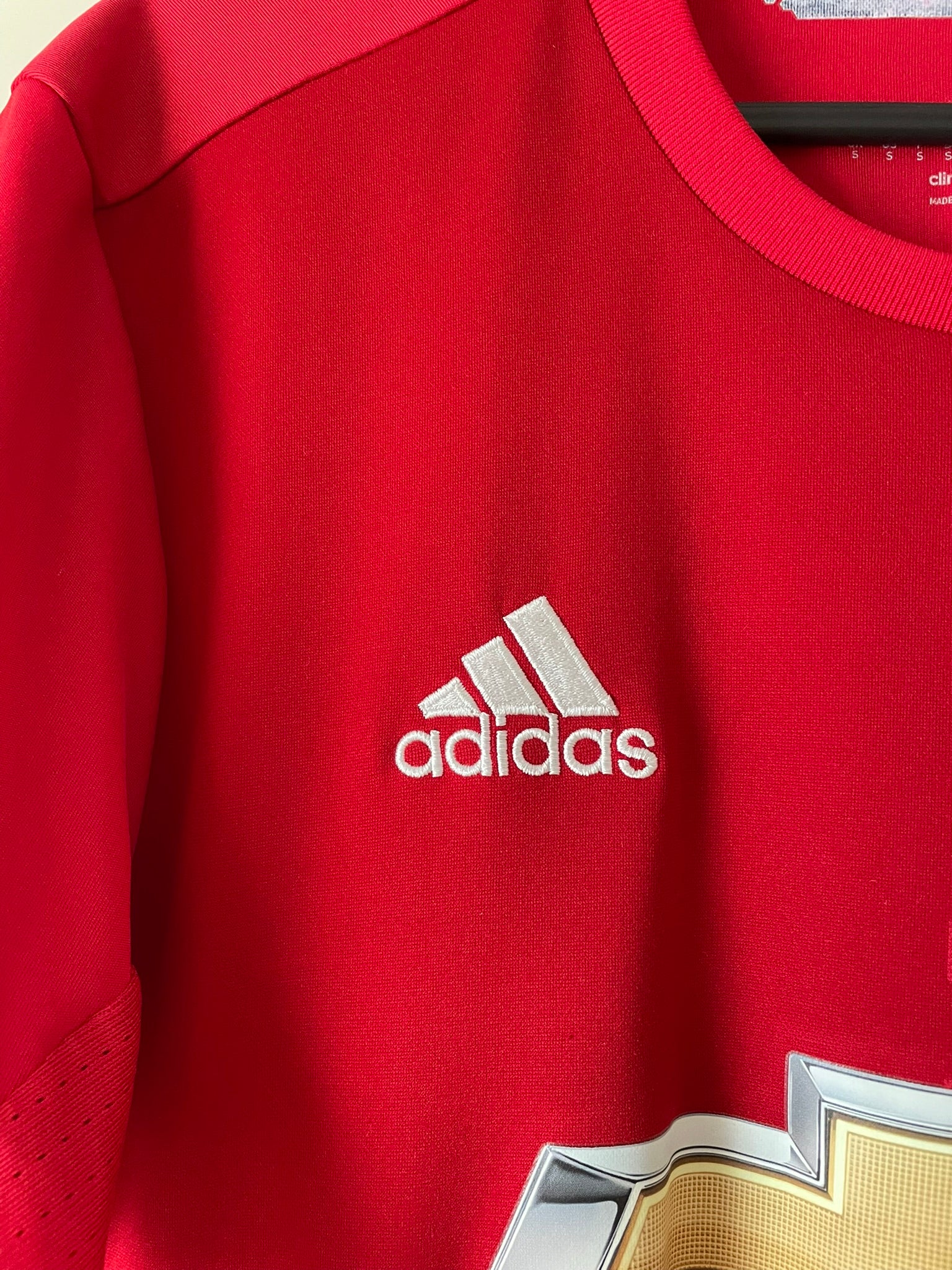 Pogba #6 Manchester United Adidas 16/17 Home (S)