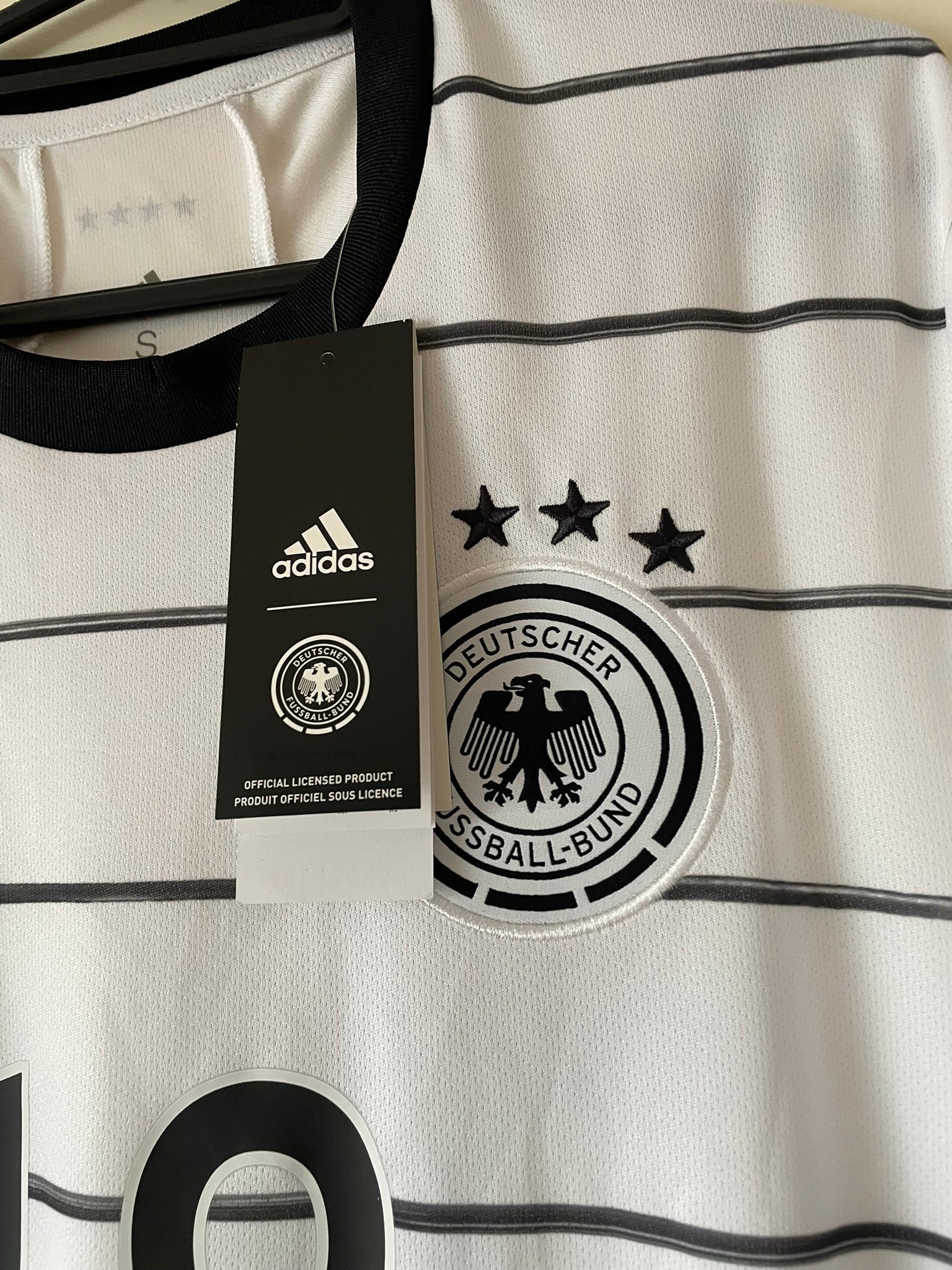 Goretzka #18 Germany Adidas 2020-2022 Home BNWT (S)