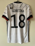 Goretzka #18 Germany Adidas 2020-2022 Home BNWT (S)