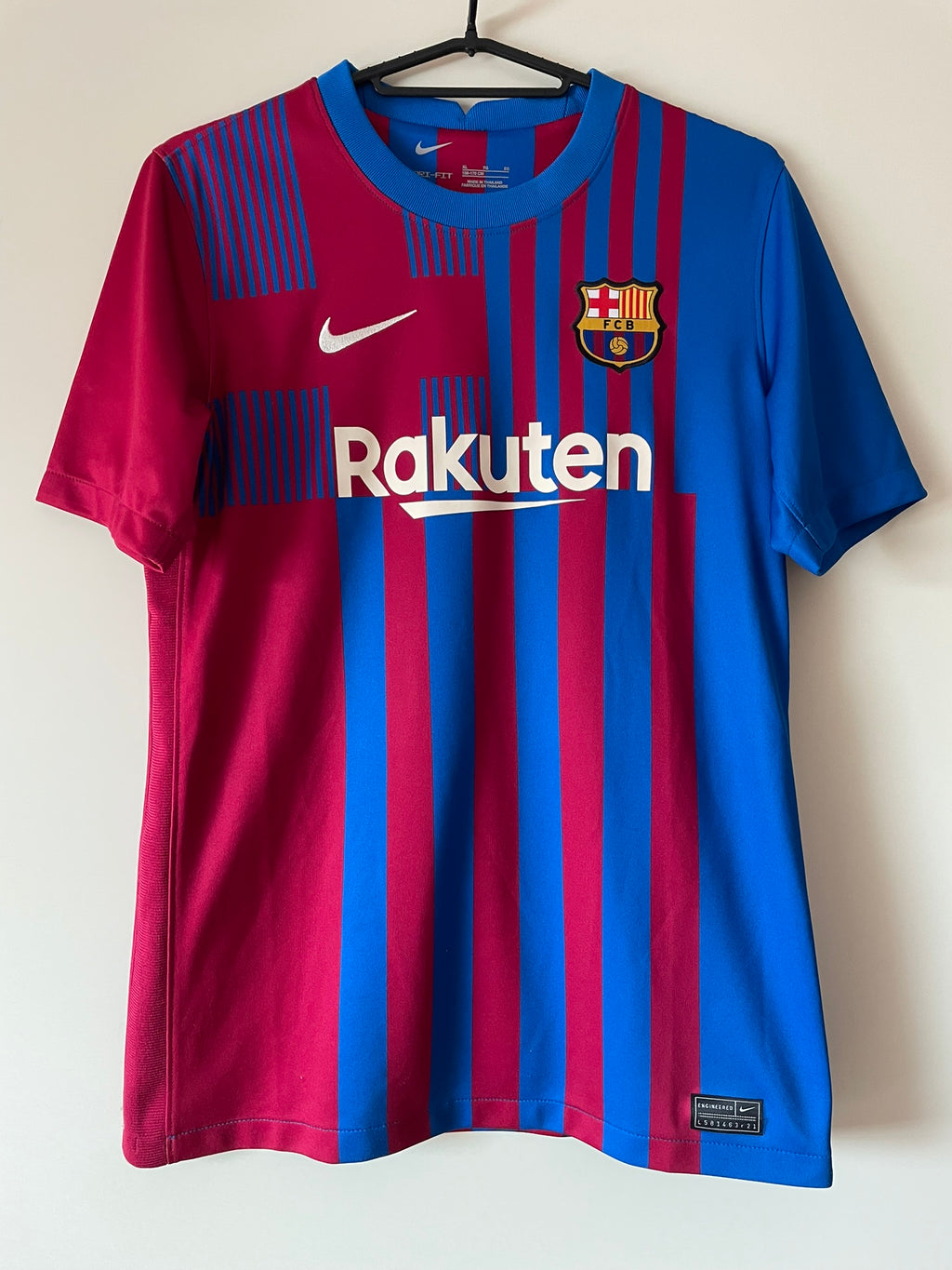 Gavi #30 FC Barcelona Nike 21/22 Home (XS)