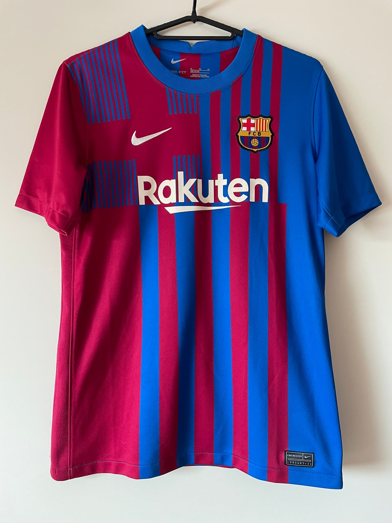 Gavi #30 FC Barcelona Nike 21/22 Home (XS)