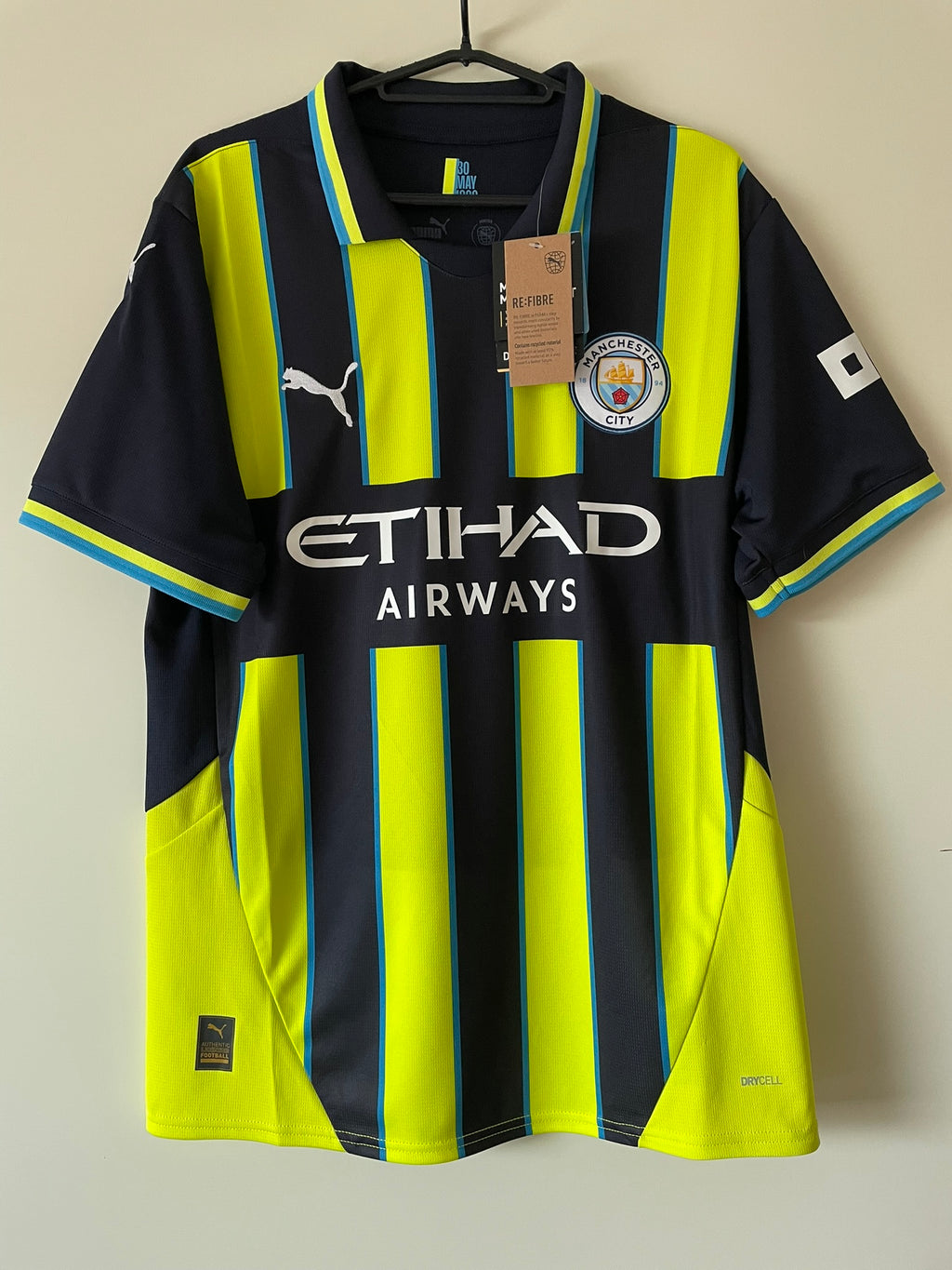 Rodri #16 Manchester City Puma 24/25 Away BNWT (M)