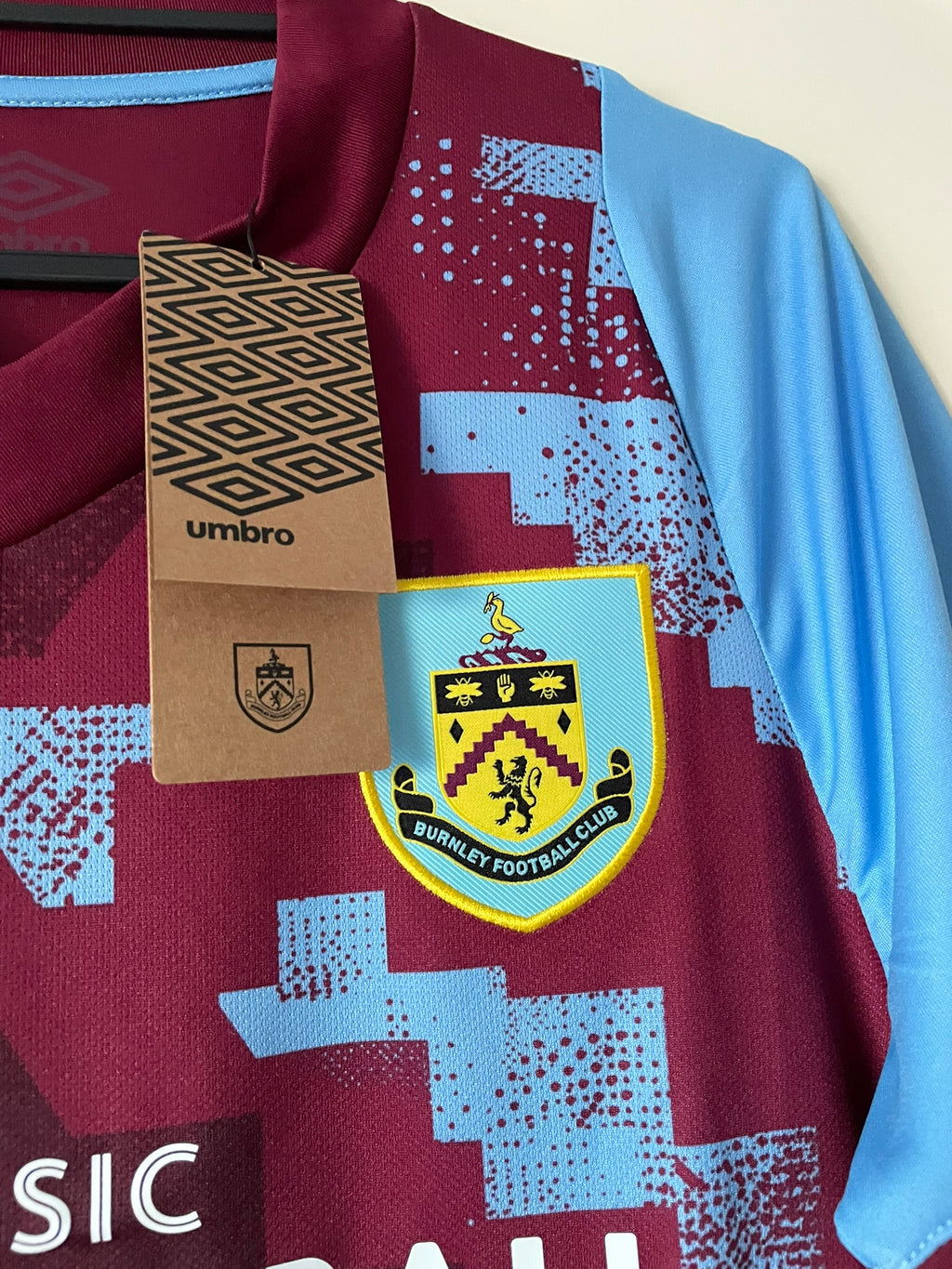 Burnley FC Umbro 22/23 Home BNWT (S)