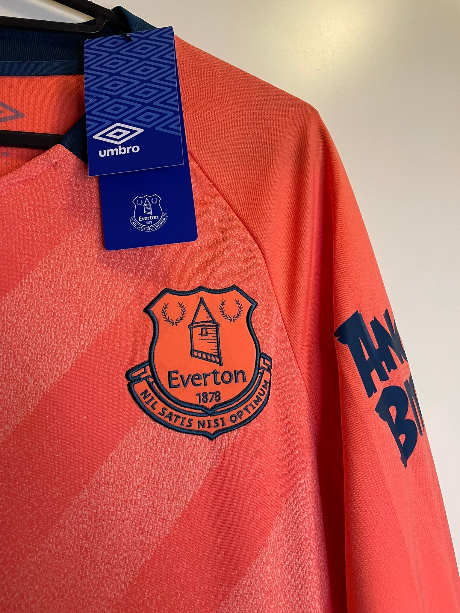 Everton FC Umbro 19/20 Away BNWT (S)