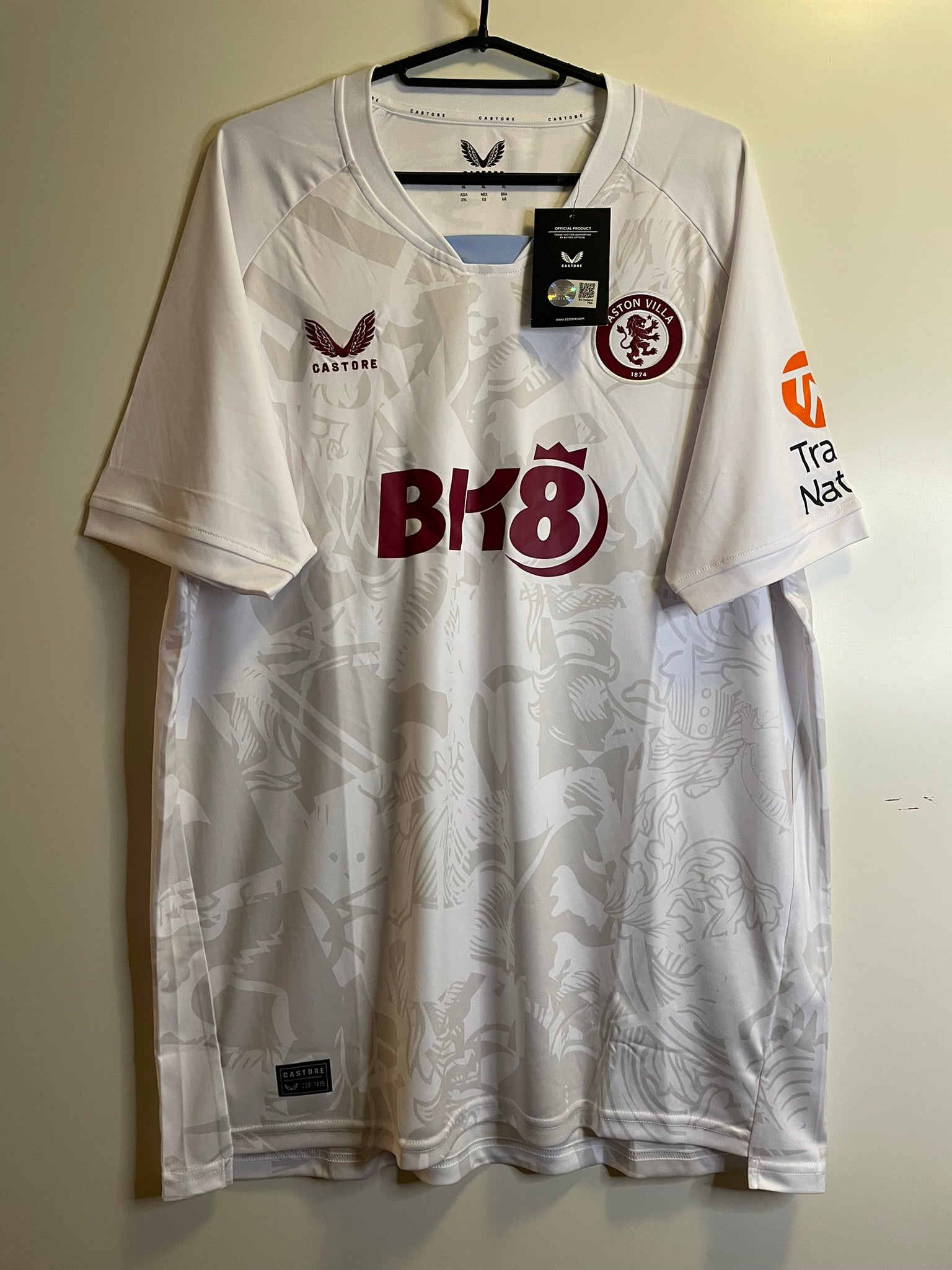 Aston Villa Castore 23/24 Away BNWT (XL)