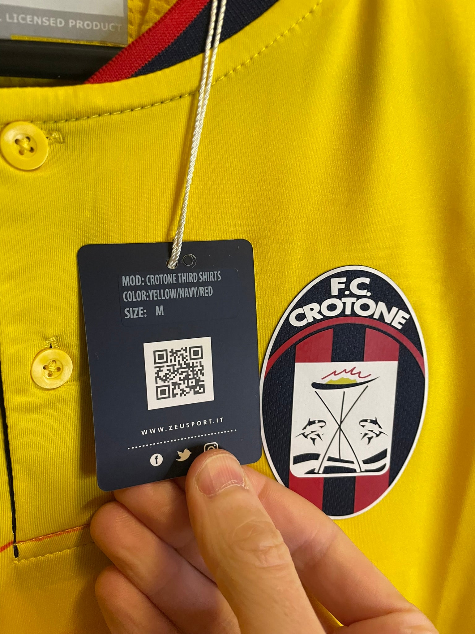 Crotone Zeus 19/20 Third BNWT (M)